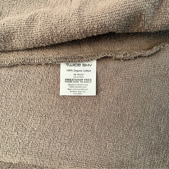 *Bundle for JB* Twice Shy Vintage 100% Organic Cotton Zipper Coat Small - Picture 8 of 10